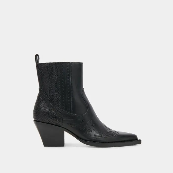 Boots and Booties Shop Dolce Vita Ramson Booties Black Leather Black Leather Boots and Booties Shop Dolce Vita Ramson Booties Black Leather Black Leather
