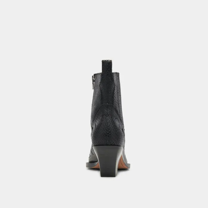 Boots and Booties Shop Dolce Vita Ramson Booties Black Leather Black Leather