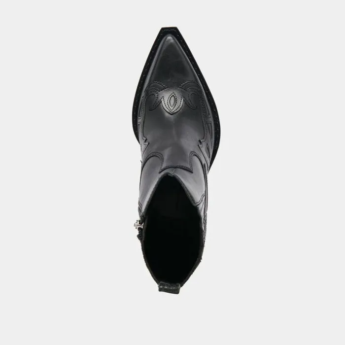 Boots and Booties Shop Dolce Vita Ramson Booties Black Leather Black Leather