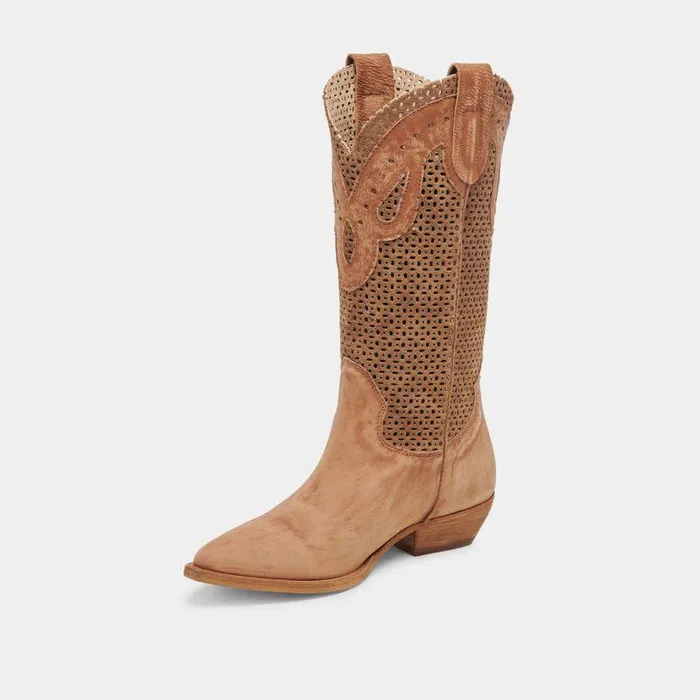 Boots and Booties Shop Dolce Vita Ranch Boots Dk Brown Suede Dk Brown Suede