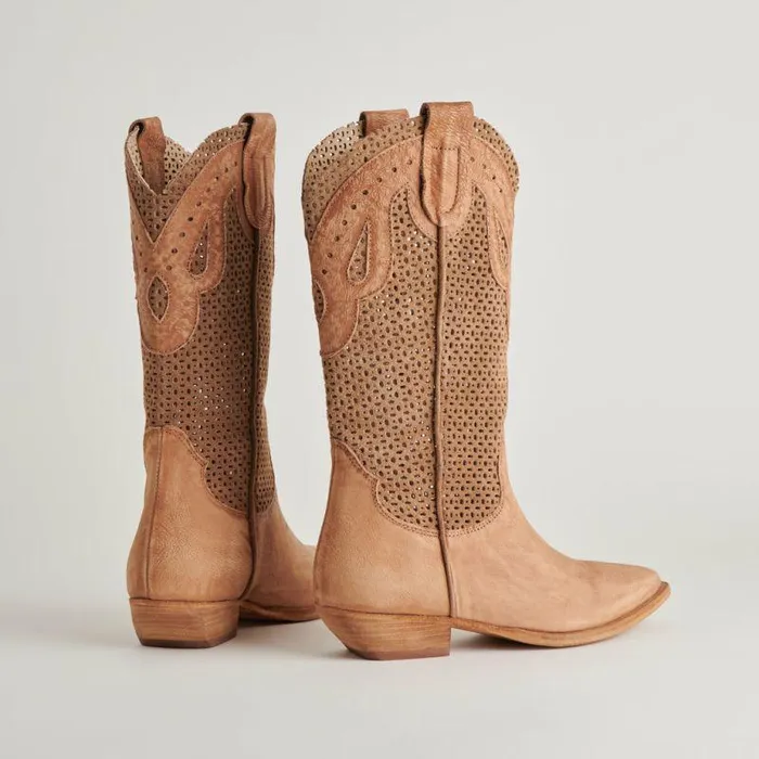 Boots and Booties Shop Dolce Vita Ranch Boots Dk Brown Suede Dk Brown Suede