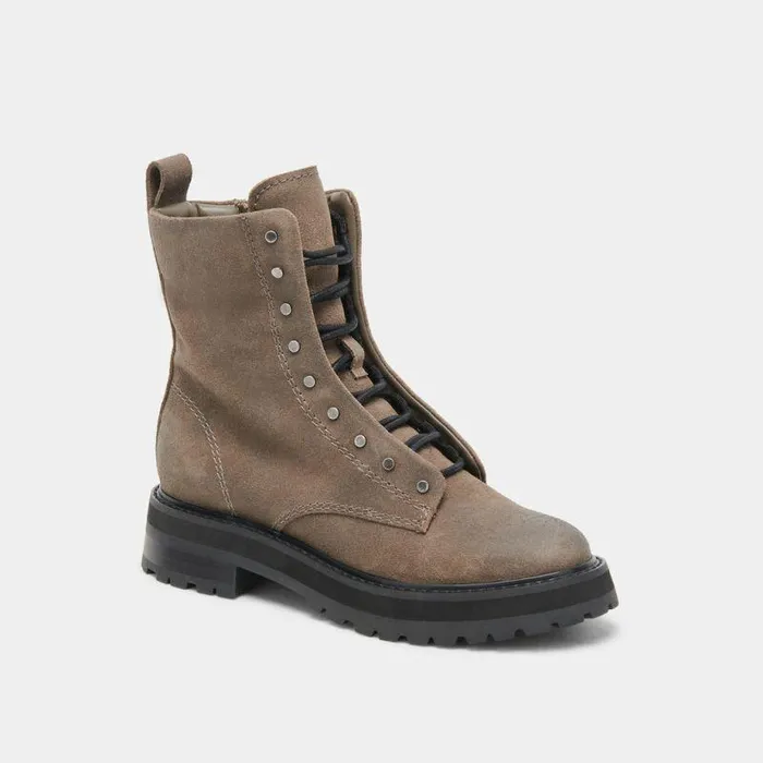 Boots and Booties Shop Dolce Vita Ranier Boots Olive Suede Olive Suede