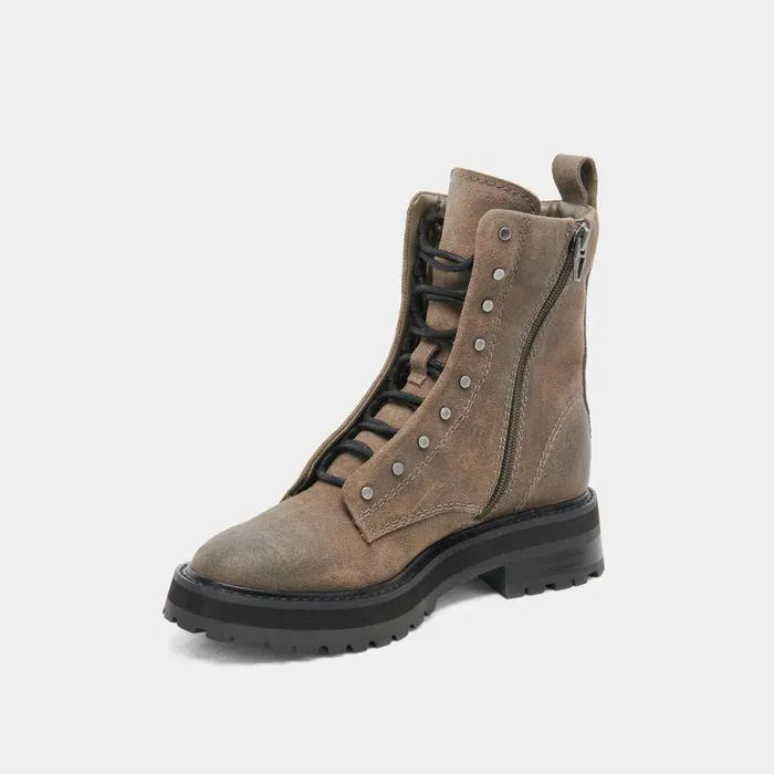 Boots and Booties Shop Dolce Vita Ranier Boots Olive Suede Olive Suede