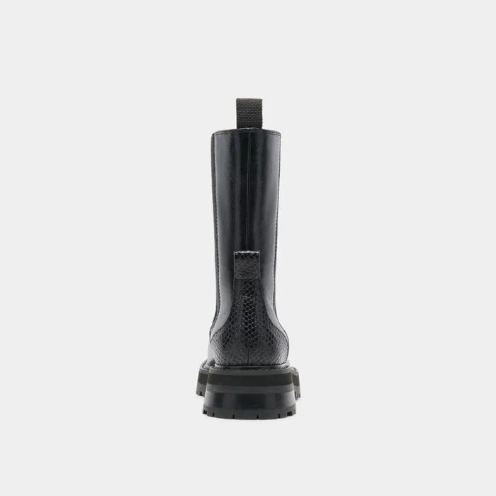 Boots and Booties Shop Dolce Vita Rich H2o Boots Black Multi Crinkle Patent Black Waterproof Boots Black Multi Crinkle Patent