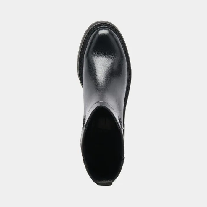 Boots and Booties Shop Dolce Vita Rich H2o Boots Black Multi Crinkle Patent Black Waterproof Boots Black Multi Crinkle Patent