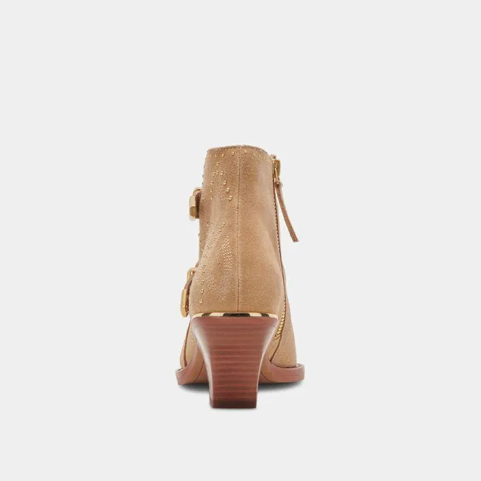 Boots and Booties Shop Dolce Vita Ronnie Booties Camel Suede Camel Suede