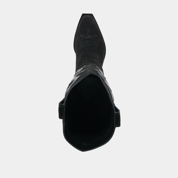 Boots and Booties Shop Dolce Vita Samare Boots Onyx Suede Onyx Suede