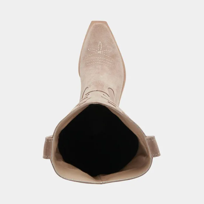 Boots and Booties Shop Dolce Vita Samare Boots Taupe Suede Taupe Suede