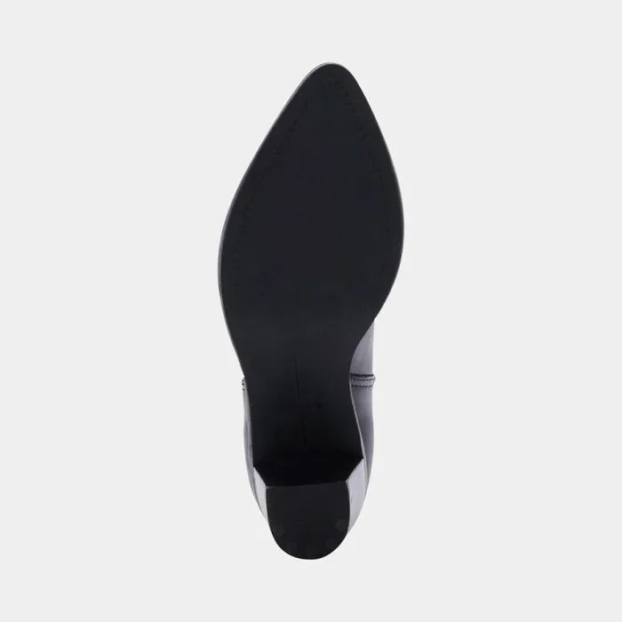 Boots and Booties Shop Dolce Vita Spade Booties Black Leather Black Leather