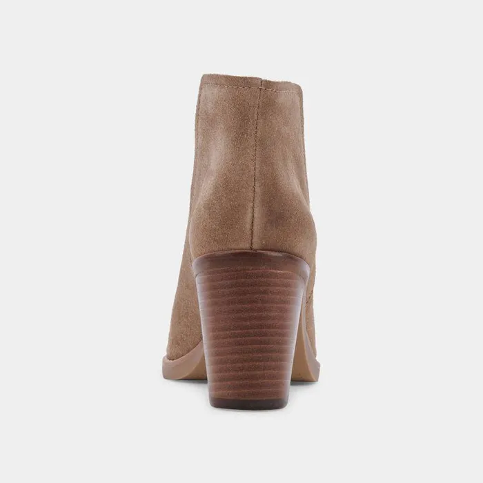 Boots and Booties Shop Dolce Vita Spade Booties Mushroom Suede Mushroom Suede