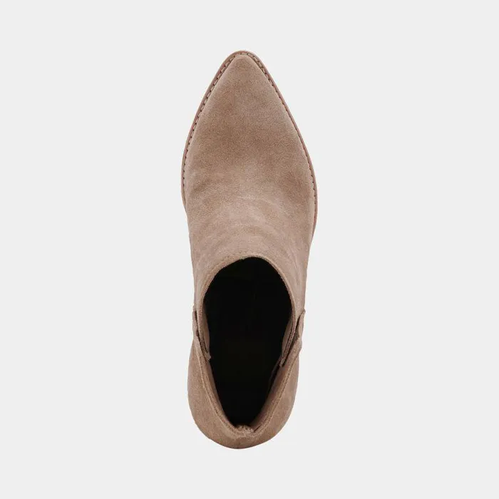 Boots and Booties Shop Dolce Vita Spade Booties Mushroom Suede Mushroom Suede