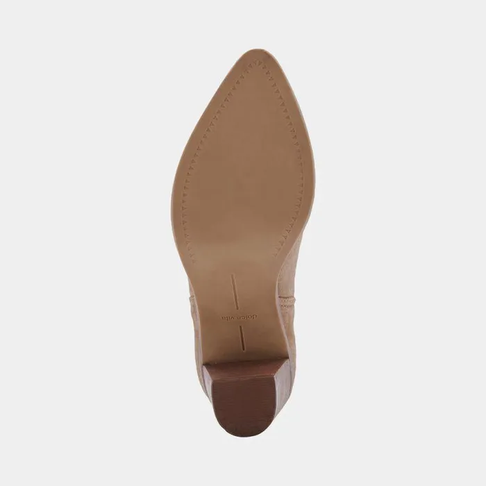 Boots and Booties Shop Dolce Vita Spade Booties Mushroom Suede Mushroom Suede