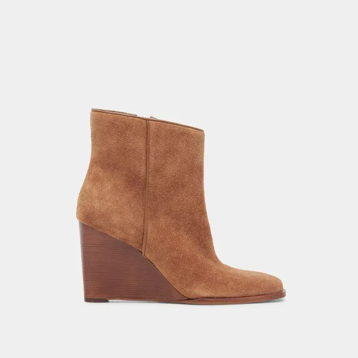 Boots and Booties Shop Dolce Vita Susann Wide Booties Chestnut Suede Chestnut Suede Boots and Booties Shop Dolce Vita Susann Wide Booties Chestnut Suede Chestnut Suede