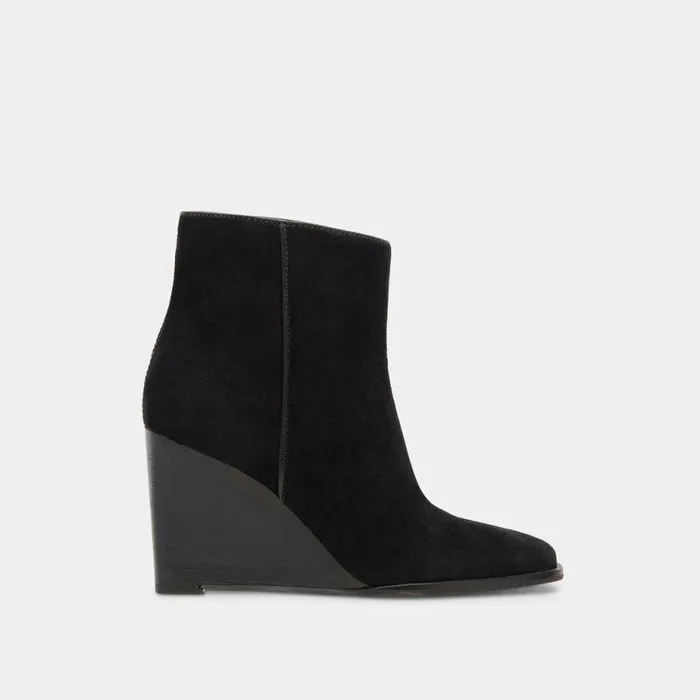 Boots and Booties Shop Dolce Vita Susann Wide Booties Onyx Suede Onyx Suede Boots and Booties Shop Dolce Vita Susann Wide Booties Onyx Suede Onyx Suede