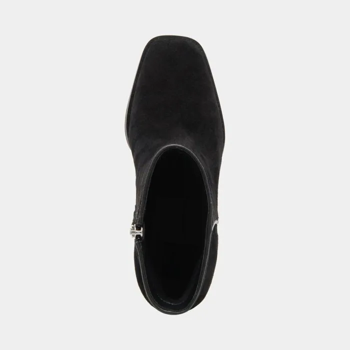 Boots and Booties Shop Dolce Vita Susann Wide Booties Onyx Suede Onyx Suede