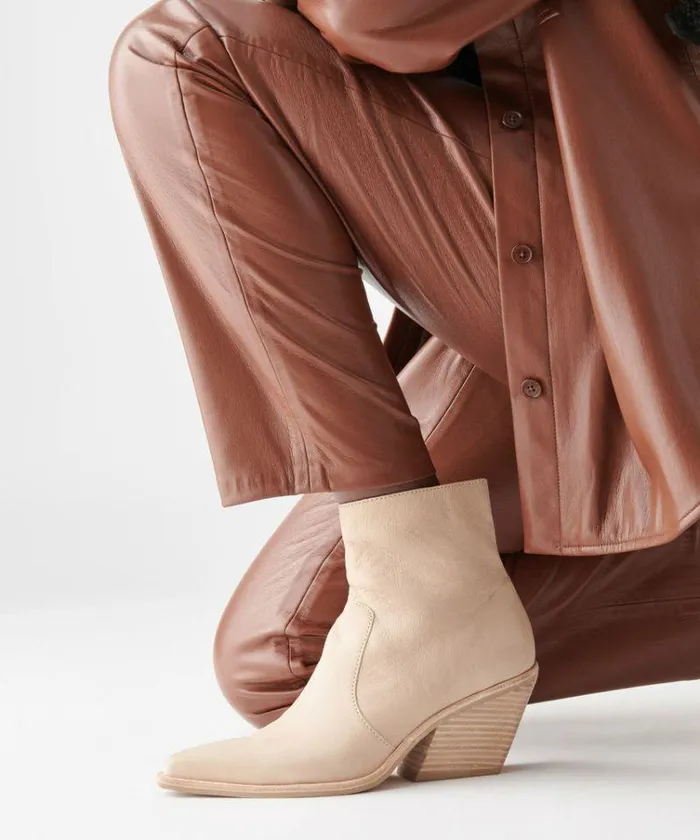 Boots and Booties Shop Dolce Vita Volli Wide Boots Dune Nubuck Dune Nubuck