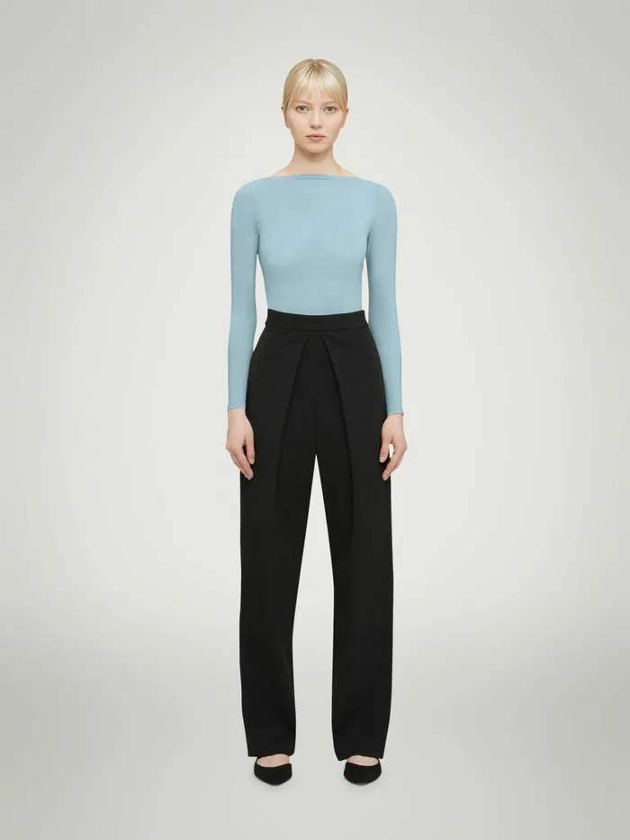 Buenos Aires Top Long Sleeves Sky Women Wolford Tops