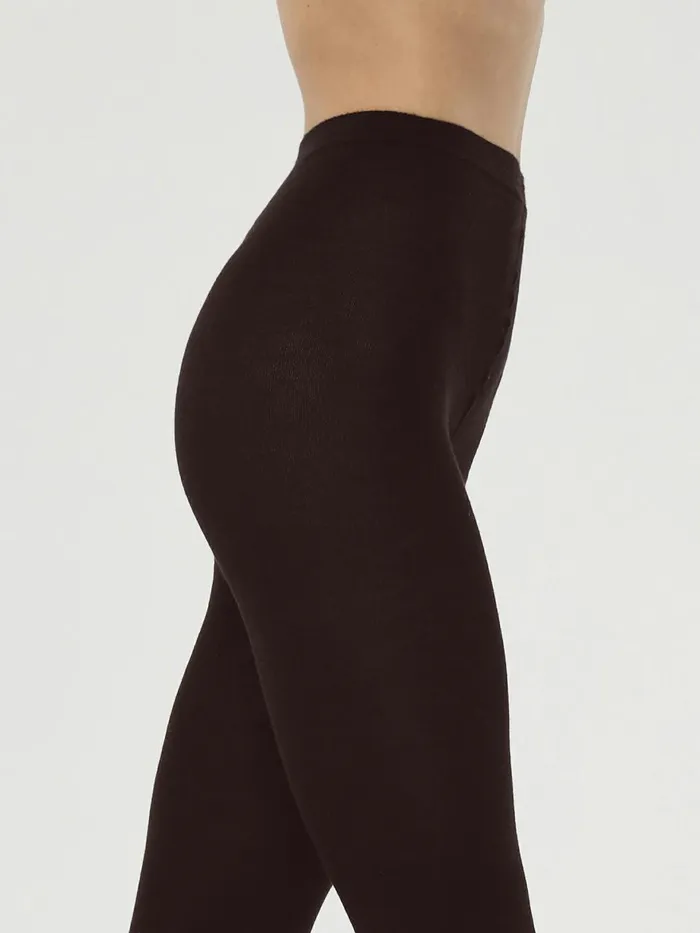 Cashmere Silk Tights Leggings Soft Cacao Women Wolford Tights