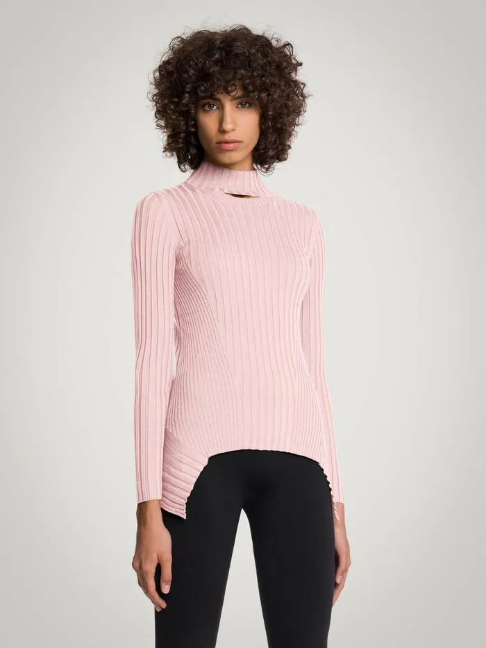 Cashmere Top Long Sleeves Marshmellow Women Wolford Tops