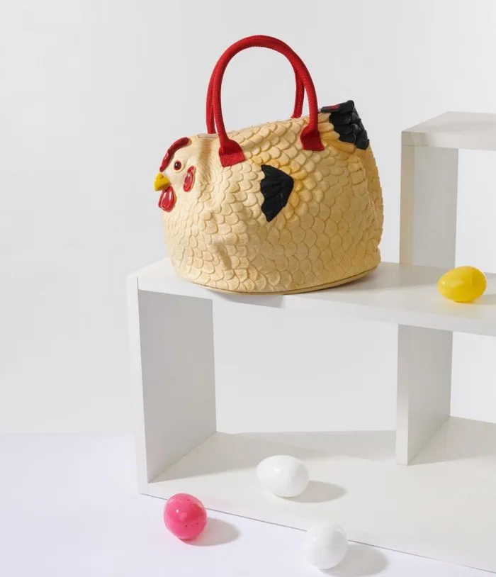 Chicken Handbag Accessories Unique Vintage Novelty Bags