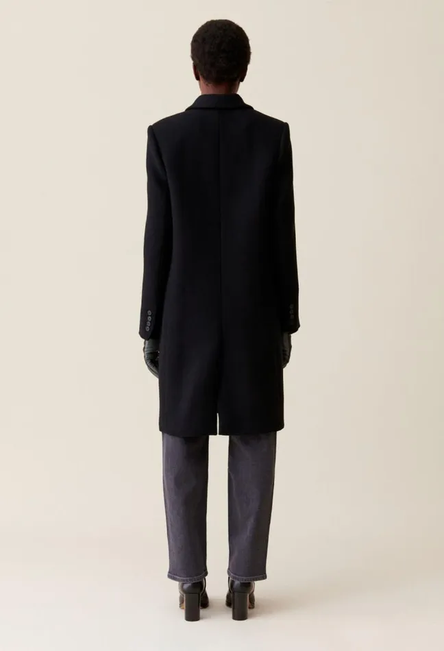 Claudie Pierlot 34 Length Straight Coat Clothes Coats
