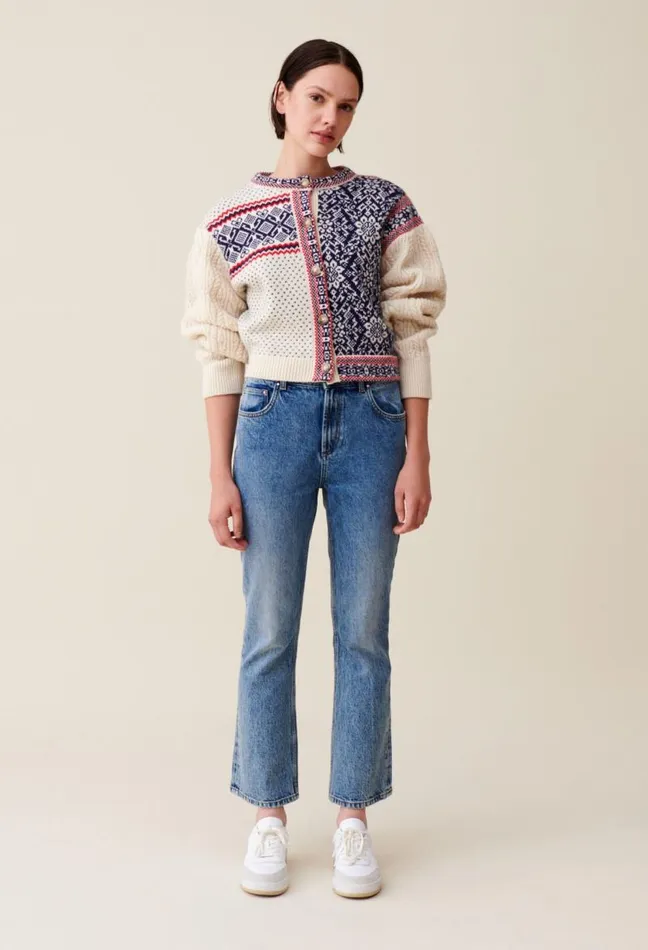 Claudie Pierlot Cableknit Wool Cardigan Clothes Knitwear And Cardigans