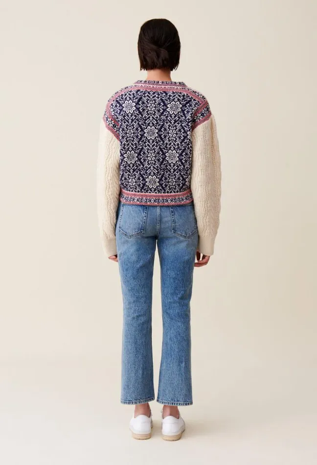 Claudie Pierlot Cableknit Wool Cardigan Clothes Knitwear And Cardigans