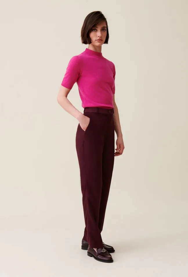 Claudie Pierlot Cigarettecut Tailored Trousers Clothes Jeans And Trousers