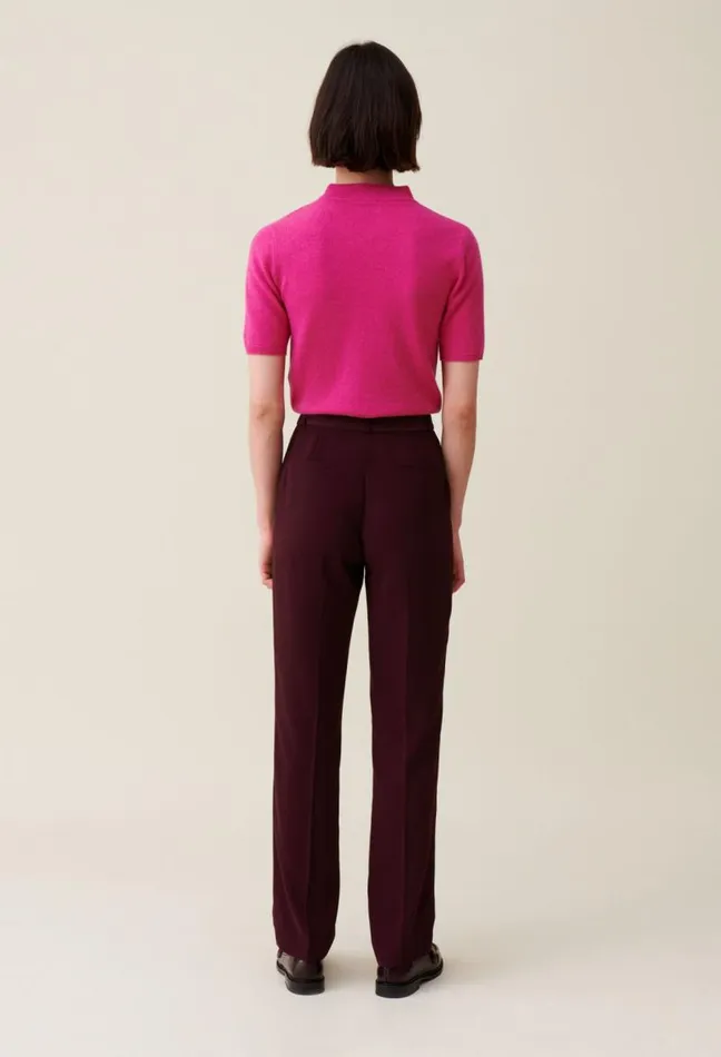 Claudie Pierlot Cigarettecut Tailored Trousers Clothes Jeans And Trousers
