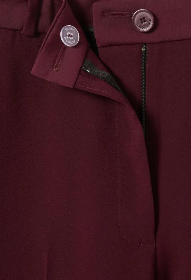 Claudie Pierlot Cigarettecut Tailored Trousers Clothes Jeans And Trousers