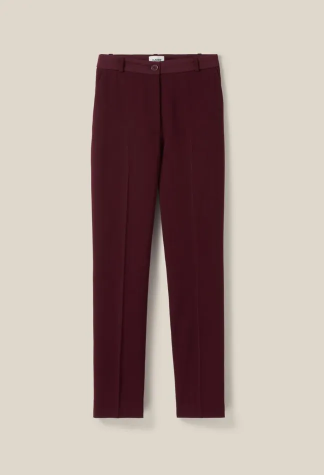 Claudie Pierlot Cigarettecut Tailored Trousers Clothes Jeans And Trousers