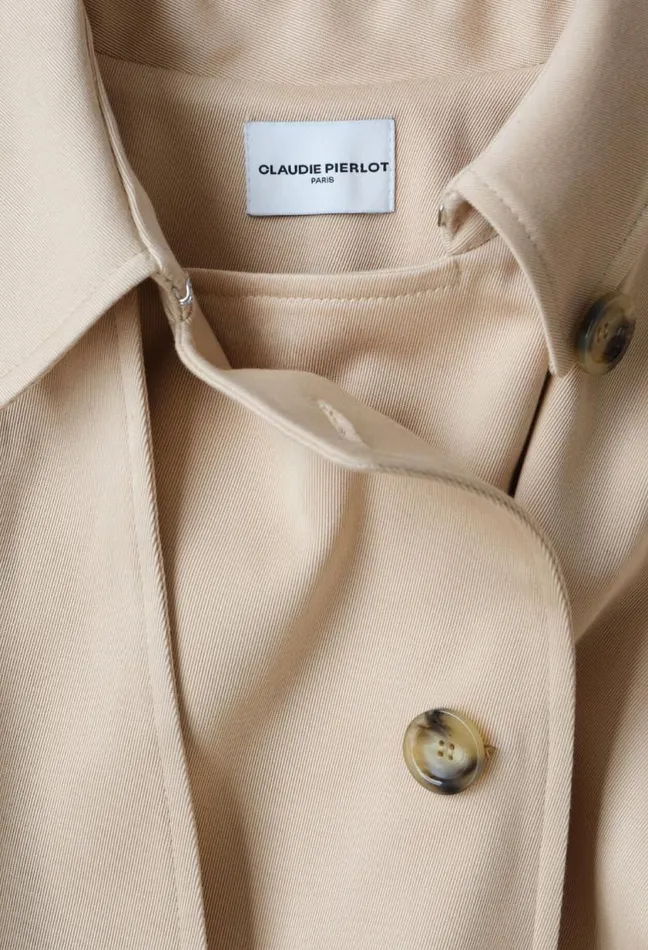 Claudie Pierlot Classic 78 Trench Coat Clothes Coats
