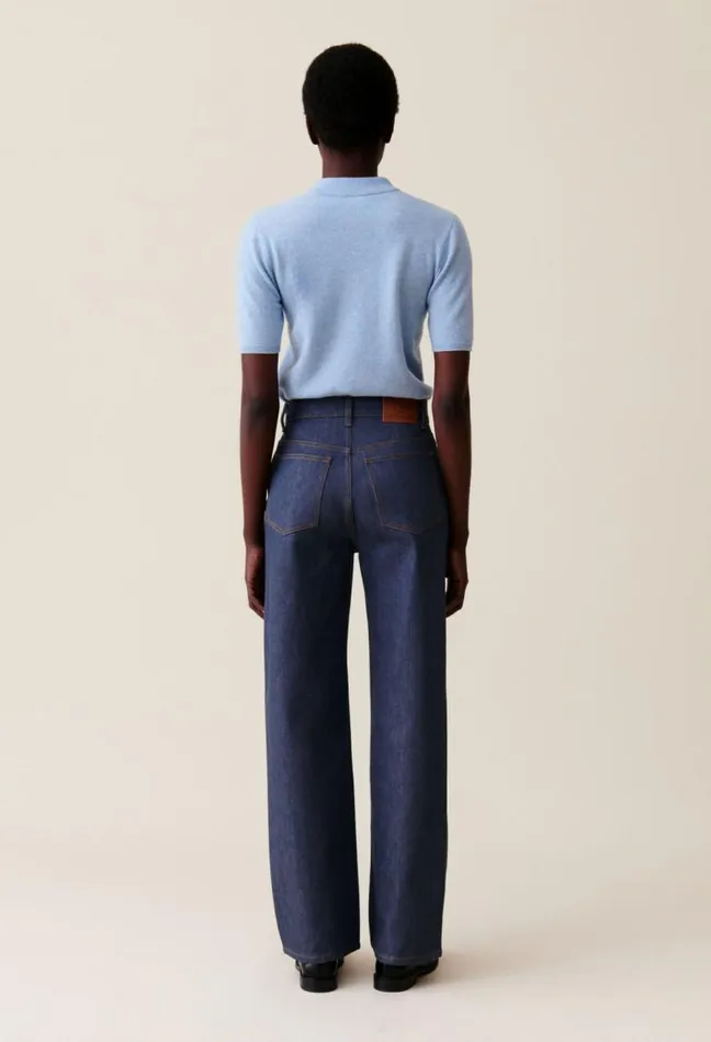 Claudie Pierlot Claude Highwaist Straight Jeans Clothes Jeans And Trousers