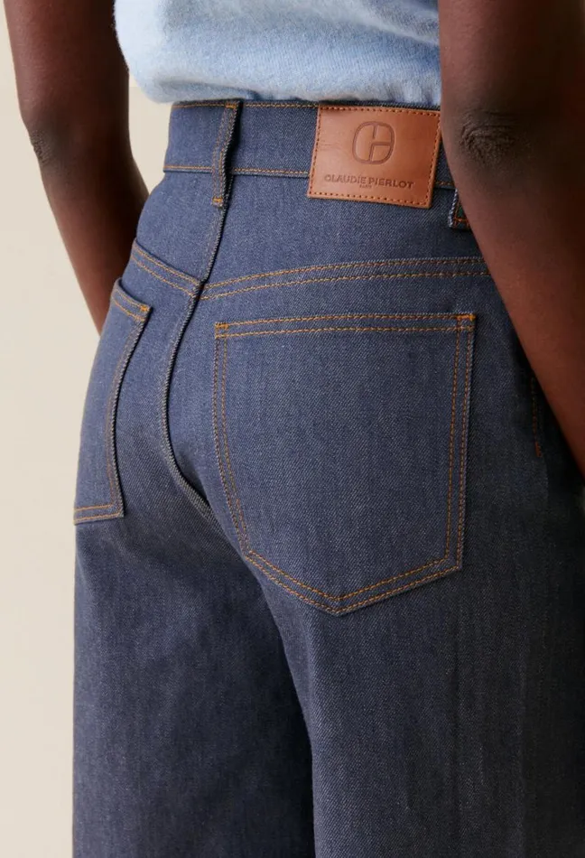 Claudie Pierlot Claude Highwaist Straight Jeans Clothes Jeans And Trousers
