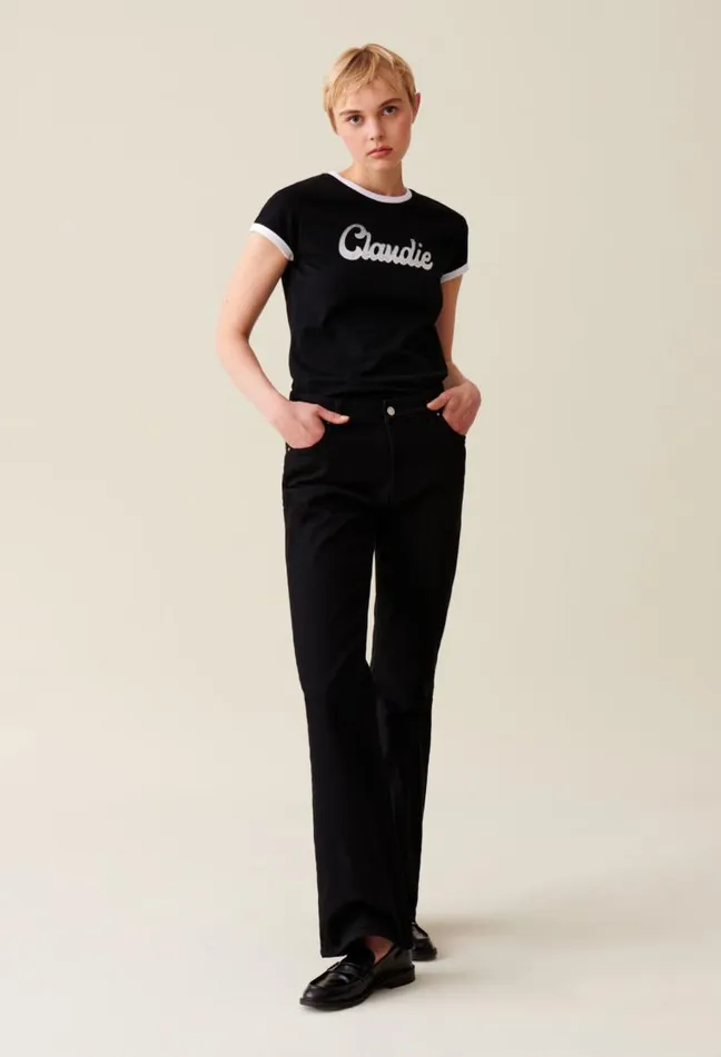Claudie Pierlot Claudie Cotton Tshirt Clothes Tshirts