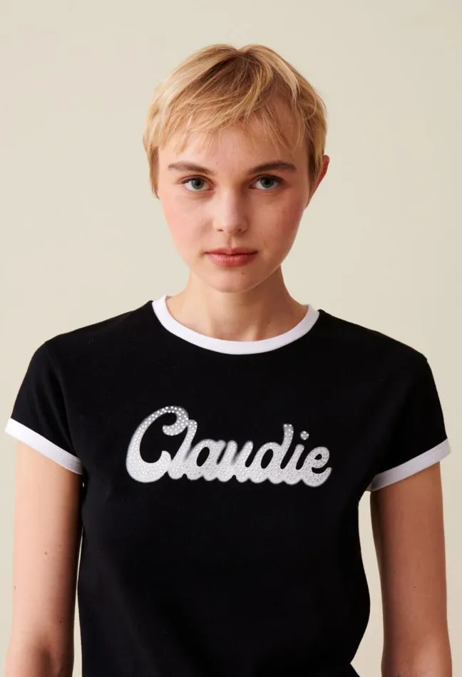 Claudie Pierlot Claudie Cotton Tshirt Clothes Tshirts