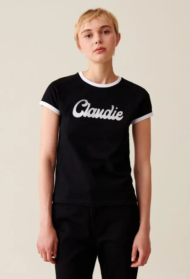 Claudie Pierlot Claudie Cotton Tshirt Clothes Tshirts