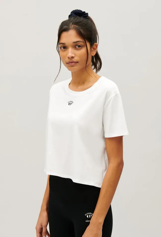 Claudie Pierlot Claudie X Circle Cropped Tshirt Clothes Tshirts