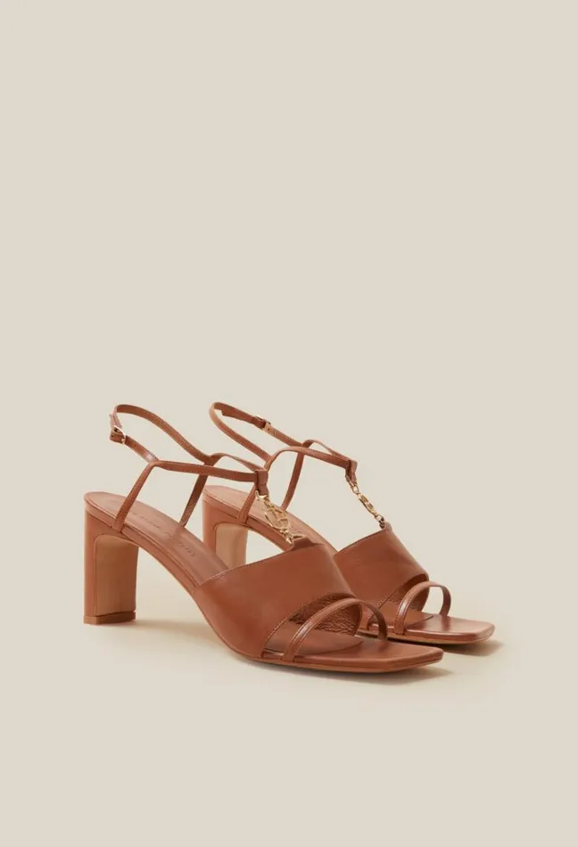 Claudie Pierlot CP Jewel Heel Sandals Shoes Sandals Pumps And Mules