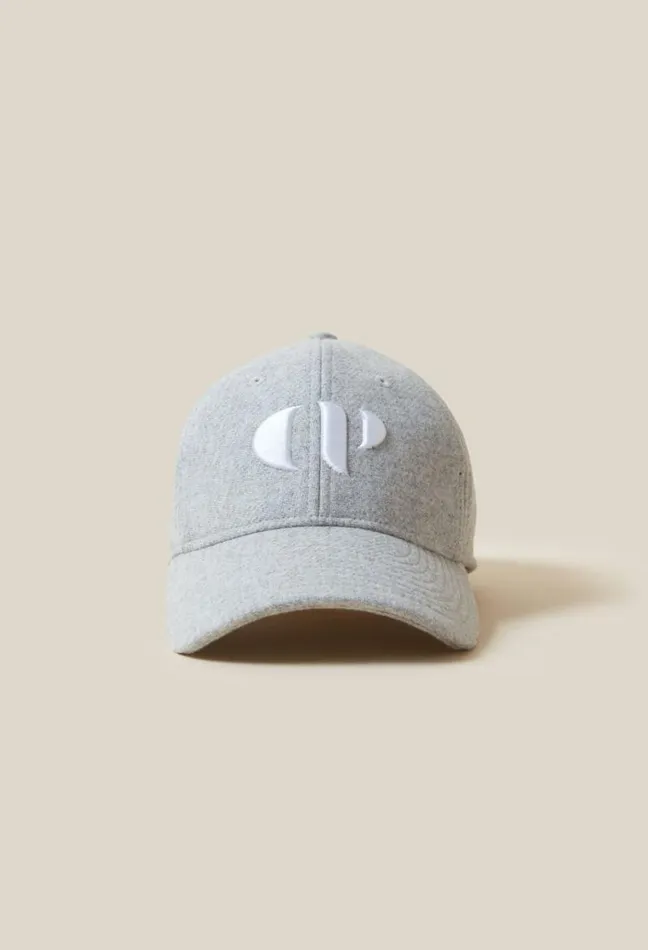 Claudie Pierlot Embroidered CP Monogram Cap Accessories Caps