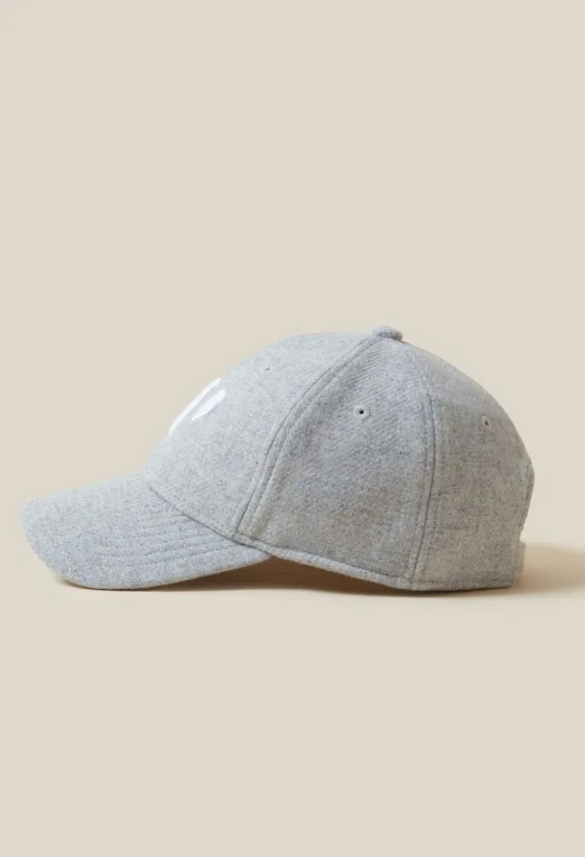 Claudie Pierlot Embroidered CP Monogram Cap Accessories Caps