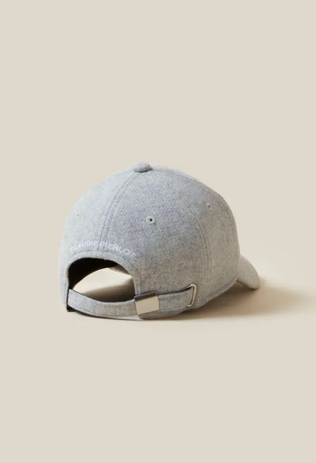 Claudie Pierlot Embroidered CP Monogram Cap Accessories Caps