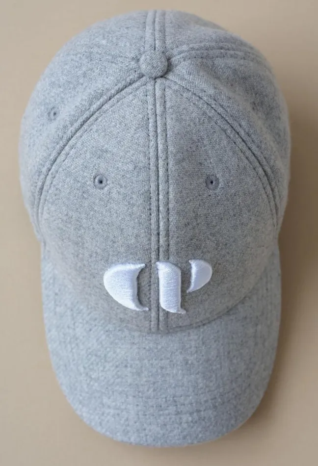 Claudie Pierlot Embroidered CP Monogram Cap Accessories Caps