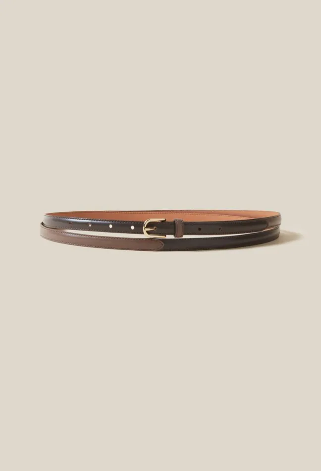 Claudie Pierlot Fine Leather Belt Accessories Belts