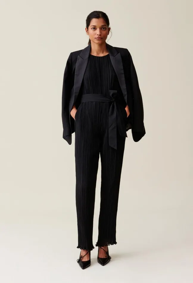 Claudie Pierlot Fitted Fluid Jumpsuit Clothes Jumpsuits