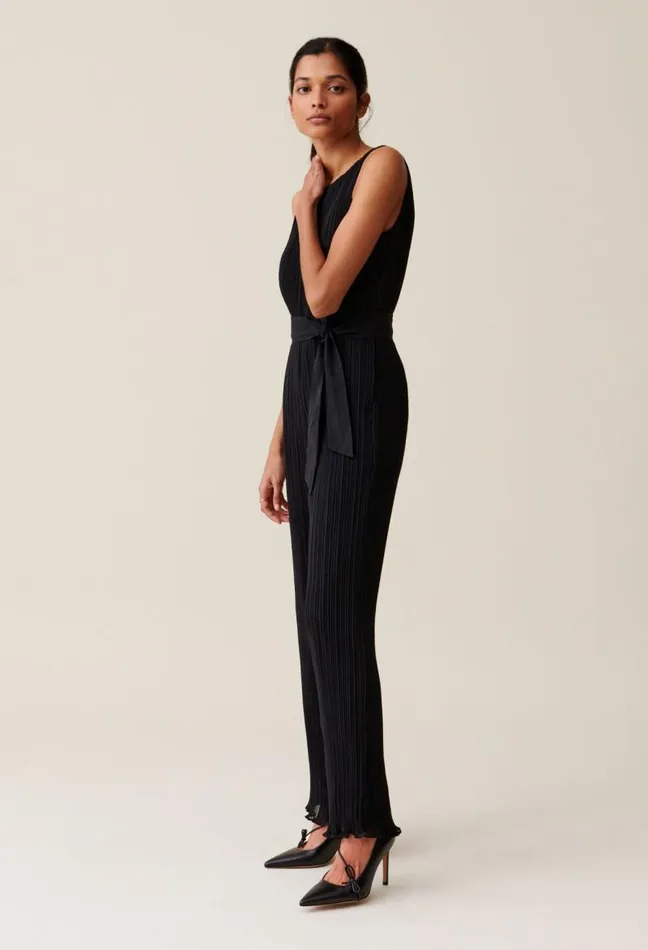 Claudie Pierlot Fitted Fluid Jumpsuit Clothes Jumpsuits