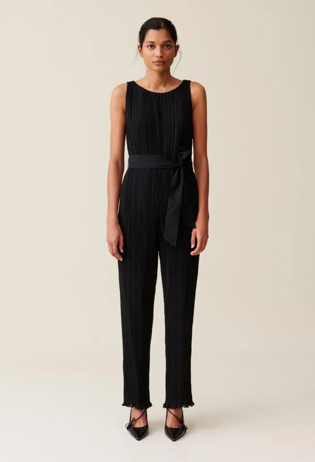 Claudie Pierlot Fitted Fluid Jumpsuit Clothes Jumpsuits