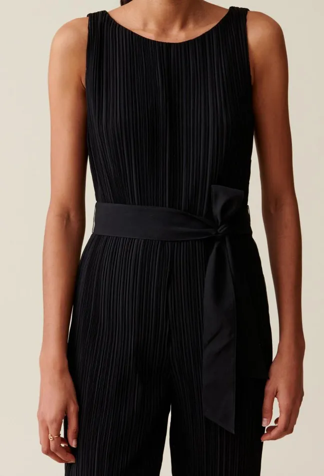 Claudie Pierlot Fitted Fluid Jumpsuit Clothes Jumpsuits
