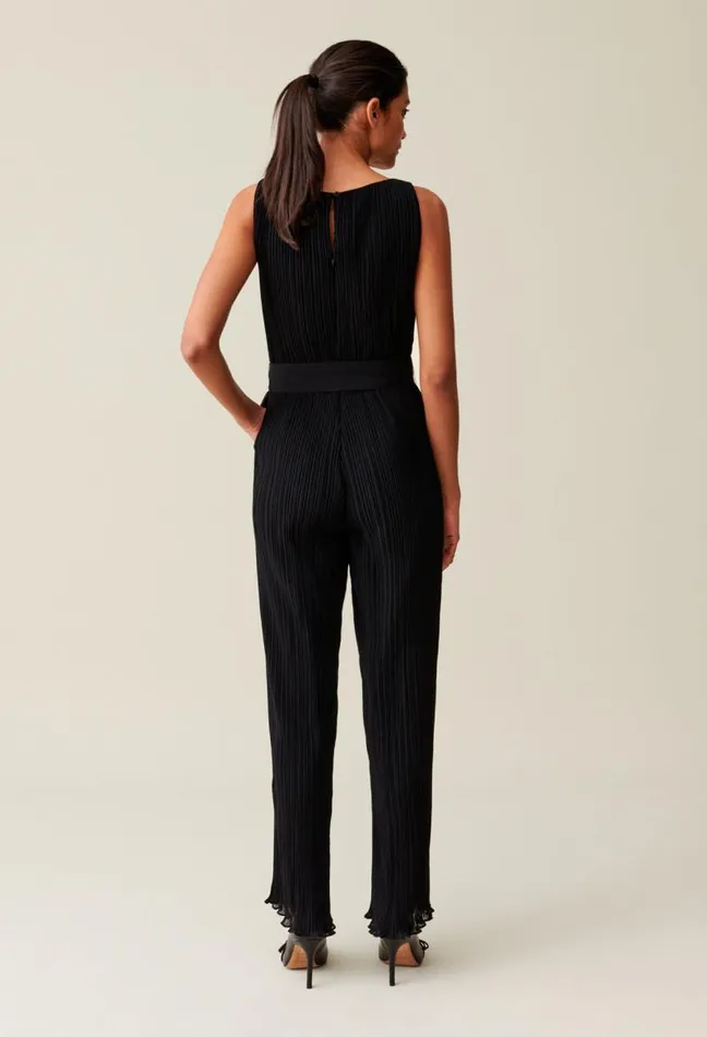 Claudie Pierlot Fitted Fluid Jumpsuit Clothes Jumpsuits