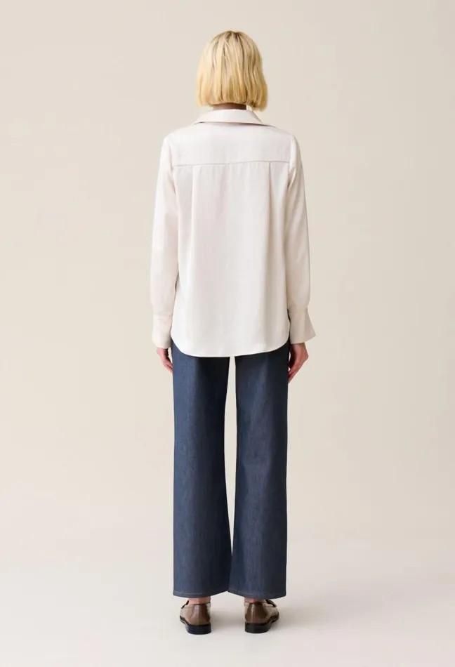 Claudie Pierlot Floaty Pleated Blouse Clothes Tops And Shirts
